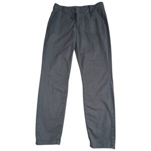 J. Crew Mercantile Women's‎ Skinny Cargo Pant Size 10 Charcoal Gray